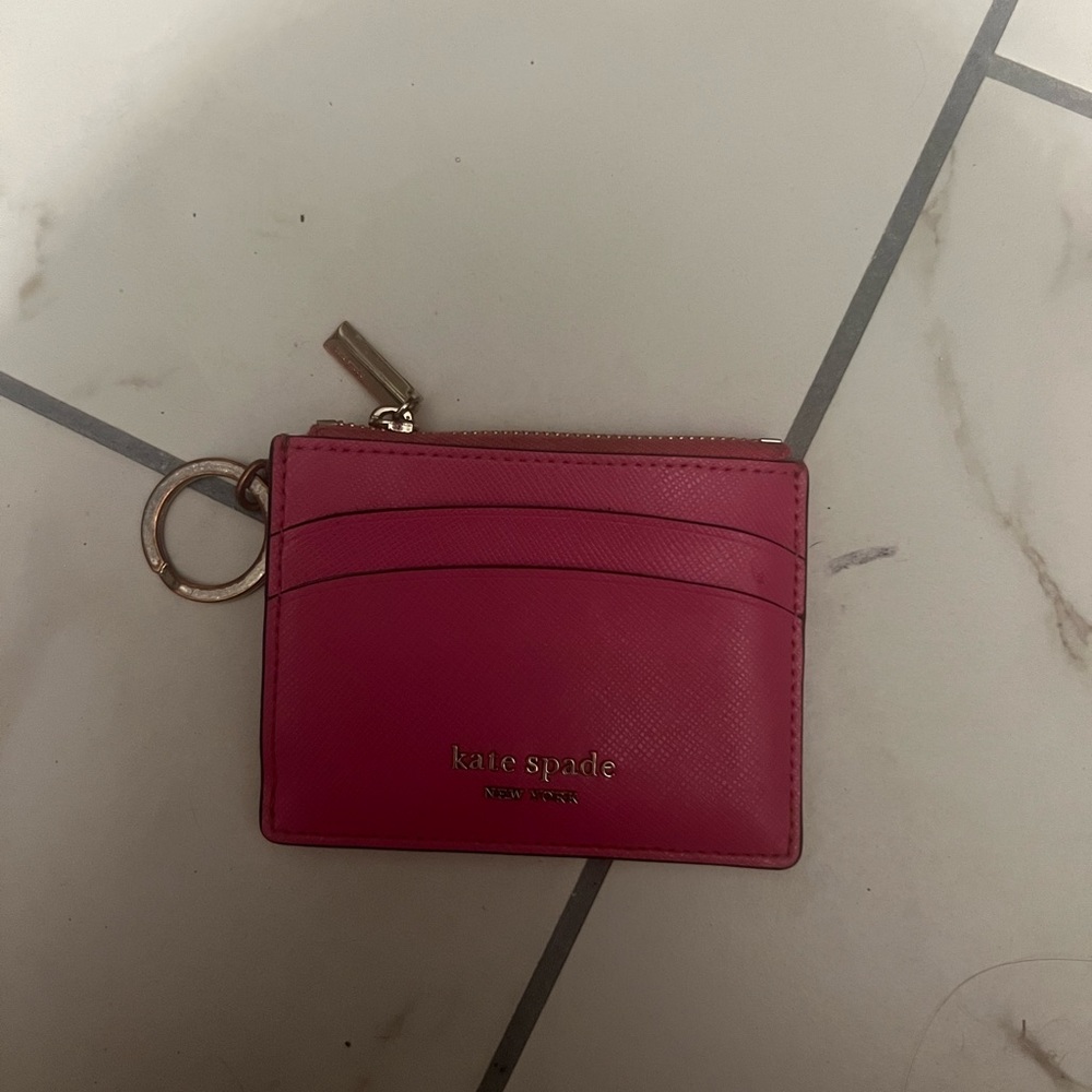 Kate spade key chain wallet great condition